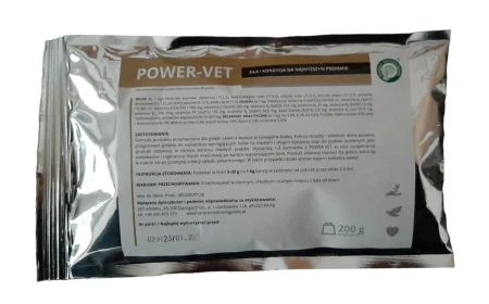 CENTRUM ZDROWIA GOŁĘBI - POWER-VET - Siła i kondycja na najwyższym poziomie 200 g