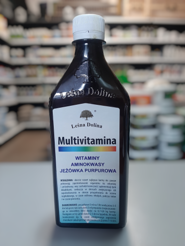 Przejdź do produktu LEŚNA DOLINA Multivitamina 500 ml - multiwitamina dla gołębi