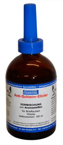 Przejdź do produktu HESANOL Anti Schleim Elixier 100 ml - preparat na katar u gołębi