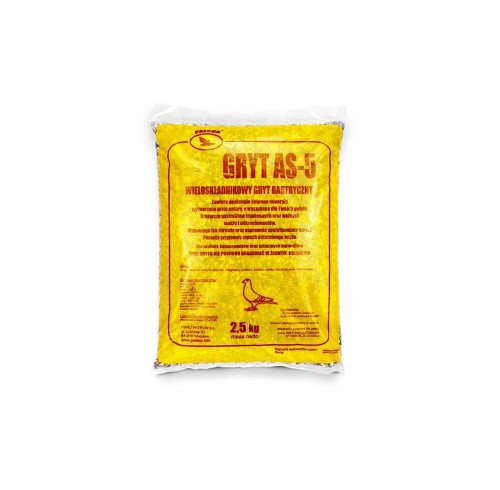 Przejdź do produktu PATRON Gryt AS-5 2,5kg - grit gastryczny dla gołębi