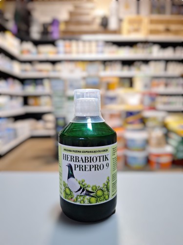 Przejdź do produktu IRBAPOL Herbabiotik Prepro 9 500 ml - ziołowy probiotyk dla gołębi