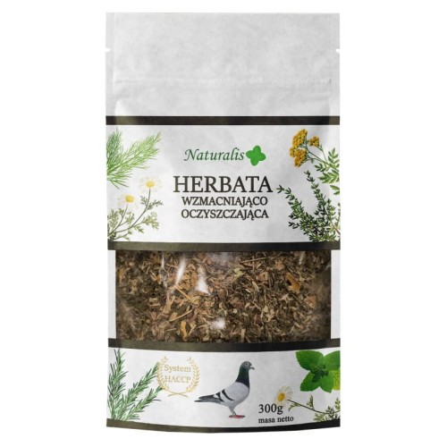 Przejdź do produktu NATURALIS Herbata wzmacniająco-oczyszczająca dla gołębi 300 g
