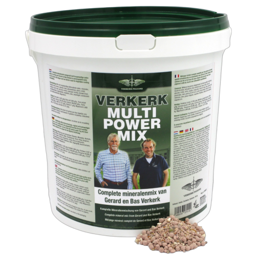 Przejdź do produktu DHP CULTURA Verkerk Multi Power Mix 10 L - mieszanka minerałów, grit dla gołębi