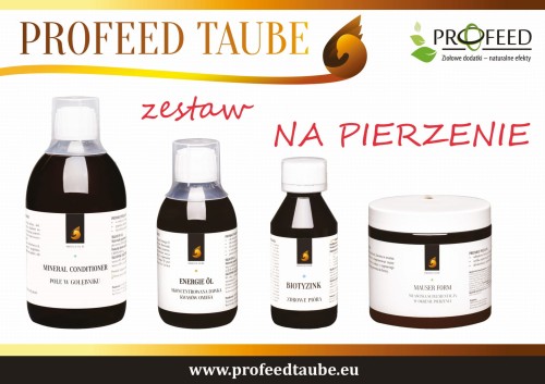 Przejdź do produktu PROFEED TAUBE Zestaw, pakiet pierzeniowy dla gołębi