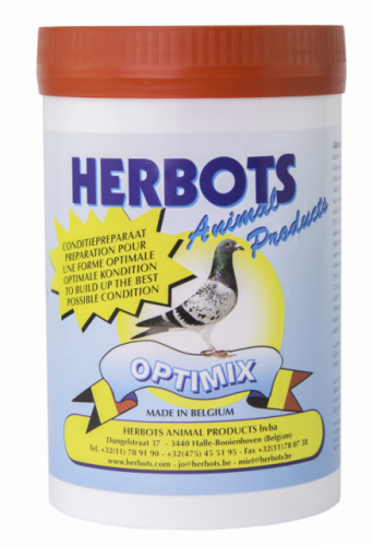 Przejdź do produktu HERBOTS Optimix 300 g - proszek kondycyjny na loty dla gołębi