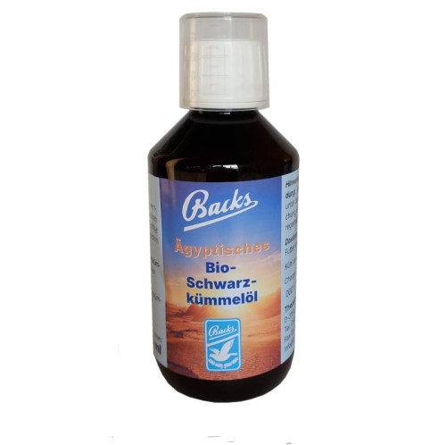 Przejdź do produktu BACKS Bio-Schwarzkümmelol 250 ml - olej z czarnuszki dla gołębi