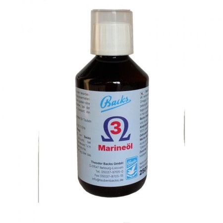 BACKS - Omega-3-Marineöl 250ml olej z dzikich ryb