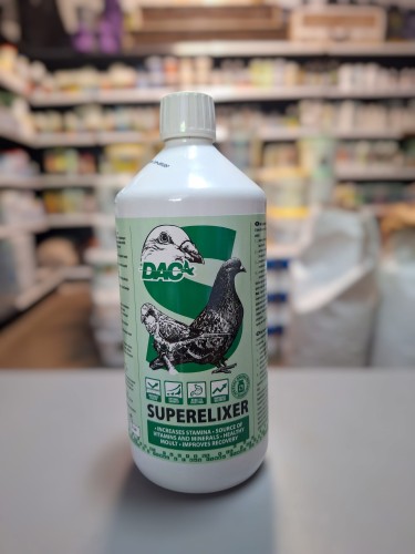 Przejdź do produktu DAC Superelixier 1000 ml - regeneracja, odporność, witalność gołębi