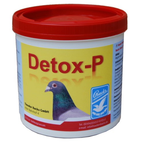 Przejdź do produktu BACKS Detox P 500 g -  preparat oczyszczający dla gołębi