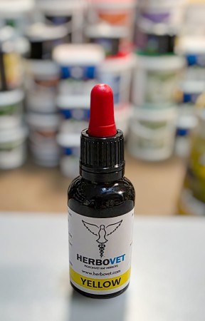HERBOTS - YELLOW DROPS 30ml krople na żółty guzek