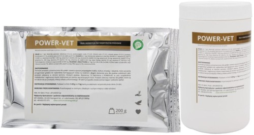 Przejdź do produktu CENTRUM ZDROWIA GOŁĘBI  Power-Vet - siła, kondycja i wytrzymałość gołębi