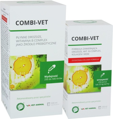 Przejdź do produktu CENTRUM ZDROWIA GOŁĘBI Combi-Vet - płynne drożdże dla gołębi