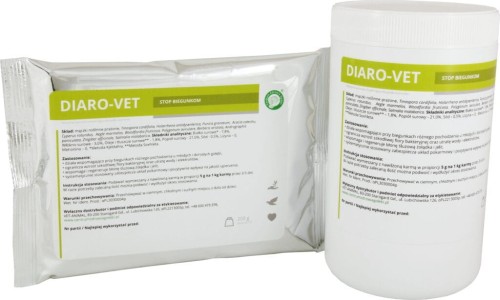 Przejdź do produktu CENTRUM ZDROWIA GOŁĘBI Diaro-Vet - posypka na biegunkę u gołębi