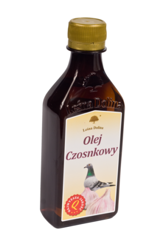 Przejdź do produktu LEŚNA DOLINA Olej czosnkowy dla gołębi - różne pojemności
