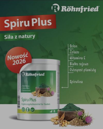 Przejdź do produktu ROHNFRIED Spiru Plus 450 g - spirulina dla gołębi