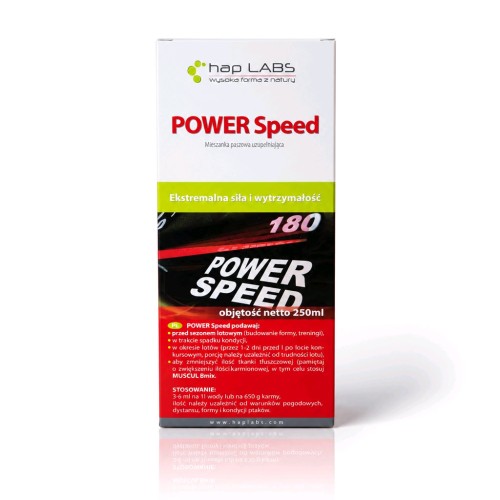Przejdź do produktu HAPLABS Power Speed 250 ml - kondycja, siła i wytrzymałość gołębi