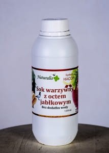 NATURALIS - Sok warzywny z octem jabłkowym 1100 ml