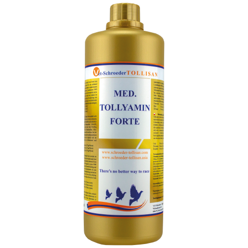 Przejdź do produktu TOLLISAN Tollyamin Forte GOLD  1000 ml - aminokwasy dla gołębi