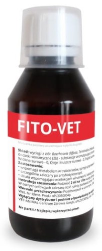 Przejdź do produktu CENTRUM ZDROWIA GOŁĘBI Fito-Vet 125 ml - regeneracja i osłona wątroby u gołębi