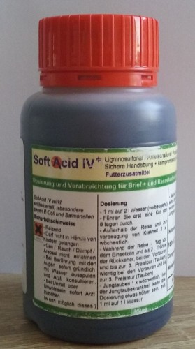 Przejdź do produktu Soft Acid IV 150 ml - zakwaszacz dla gołębi