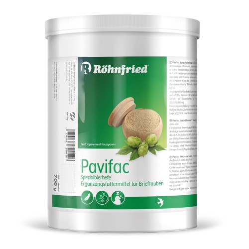 Przejdź do produktu ROHNFRIED Pavifac  800 g - drożdże z pyłkiem pszczelim dla gołębi