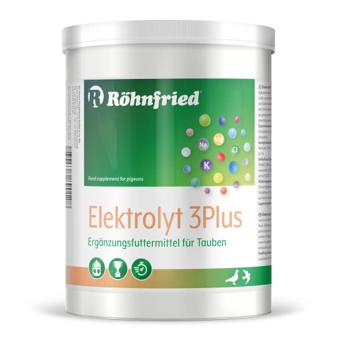 Przejdź do produktu ROHNFRIED Elektrolyt 3 Plus 600 g - elektrolity dla gołębi
