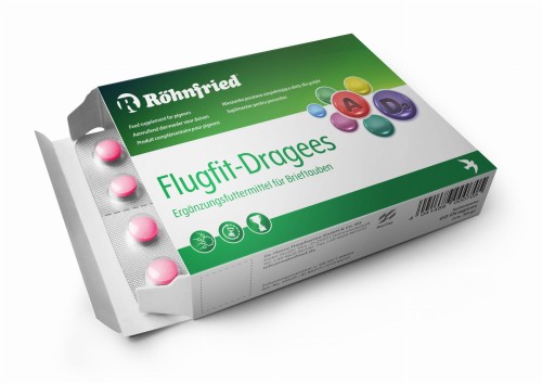 Przejdź do produktu ROHNFRIED Flugfit-Flughopper 60 szt. - tabletki wzmacniające przed lotem dla gołębi