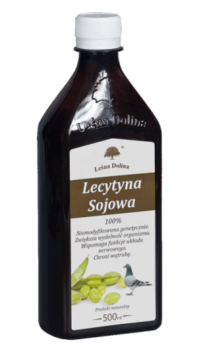 Przejdź do produktu LEŚNA DOLINA Lecytyna sojowa dla gołębi 500 ml