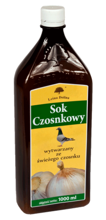 LEŚNA DOLINA -  Sok czosnkowy 1000 ml