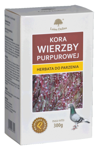 Przejdź do produktu LEŚNA DOLINA  Kora wierzby 300 g - herbata dla gołębi