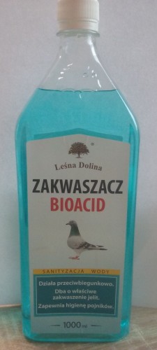 Przejdź do produktu LEŚNA DOLINA Bioacid 1000 ml - zakwaszacz dla gołębi