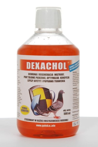 Przejdź do produktu PATRON Dexachol 1000 ml - regeneracja i ochrona wątroby gołębi