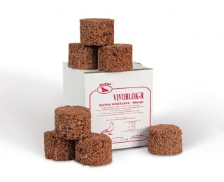 Przejdź do produktu PATRON Vivoblok-R - kostki mineralne, czerwone