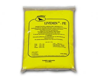 Przejdź do produktu PATRON Livemin-PE 2 kg - mieszanka mineralno-witaminowa dla gołębi