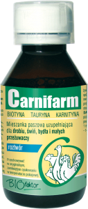 Przejdź do produktu BIOFACTOR  Carnifarm 100 ml - magnez z l-karnityną dla gołębi