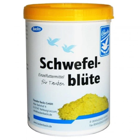 Schwefel-blute kwiat siarczany wspomagający pierzenie, 600 g