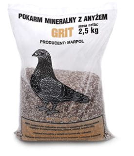 Przejdź do produktu MARPOL Grit mieszany dla gołębi 2,5 kg
