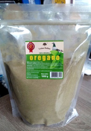 Przejdź do produktu LEŚNA DOLINA Oregano  dla gołębi 1 kg 