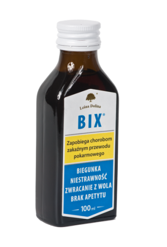 Przejdź do produktu LEŚNA DOLINA BIX 100 ml - preparat na biegunkę u gołębi