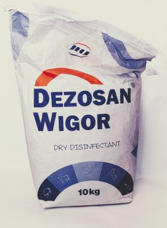 Przejdź do produktu DEZOSAN Wigor 10 kg - posypka podłogowa, dezynfekcja