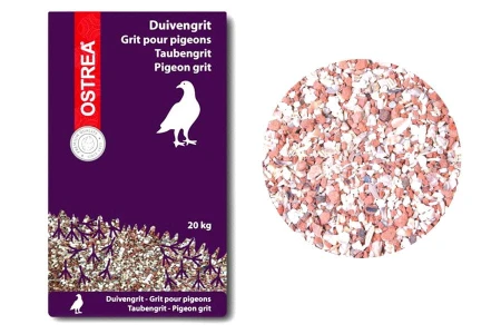 OSTREA Duivengrit, 20 kg - grit podstawowy mieszany z muszlą i anyżem