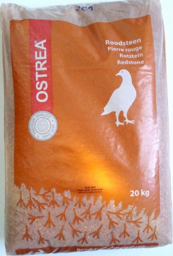Przejdź do produktu OSTREA Redstone 20 kg - grit czerwony, cegła dla gołębi