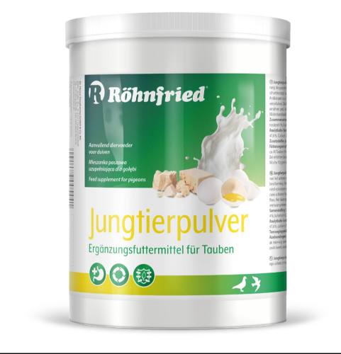 Przejdź do produktu ROHNFRIED Jungtierpulver 500 g - wsparcie immunologiczne gołębi 