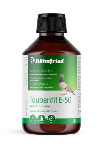Przejdź do produktu ROHNFRIED Taubenfit E50 250 ml - witamina E z selenem dla gołębi