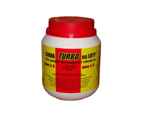 Przejdź do produktu PRIMA Siara Turbo Loty 500 g - siła i moc na loty dla gołębi
