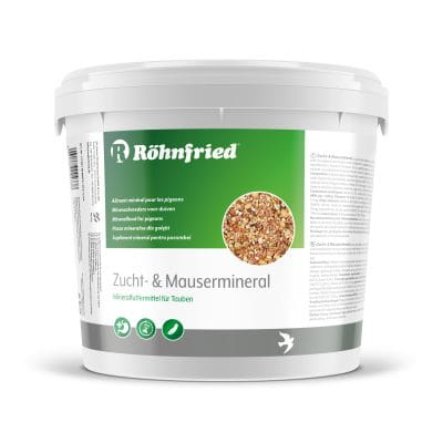 Przejdź do produktu ROHNFRIED Premium Mineral Zucht Mauser 5 kg - mieszanka minerałów,gryt dla gołębi na pierzenie i lęgi