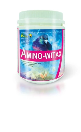 ELITA - Amino-Witax 500 g Preparat wysokobiałkowy, ułatwia regenerację mięśni oraz wzmacnia organizm