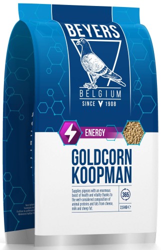 Przejdź do produktu BEYERS Goldcorn Koopman 2,5 kg - granulat energetyczny dla gołębi