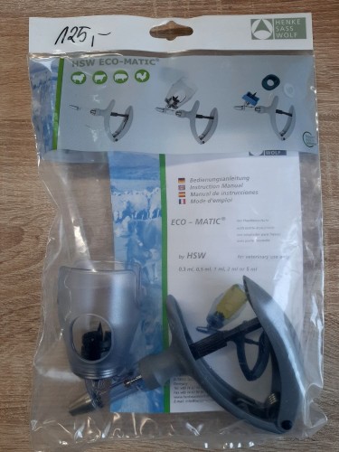 Przejdź do produktu HSW Eco-Matic automat do szczepień dla gołębi 0,5 ml + 2 igły jednorazowe 0,8x10mm GRATIS