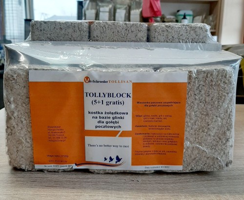 Przejdź do produktu TOLLISAN Tollyblock 5+1 - kostki gliniane dla gołębi